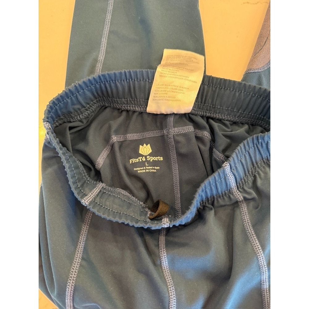 Youth Equestrian Riding Pants Size L‎ Blue FitsT4 Sports - Picture 3 of 3